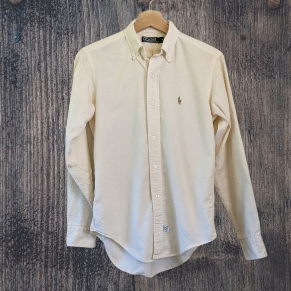 Vintage Polo Classic Cotton Knit Button Down Shirt - Picture 2 of 8